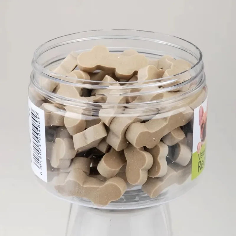 Friandises à mâcher pour chien en bonne santé, biscuits, collations