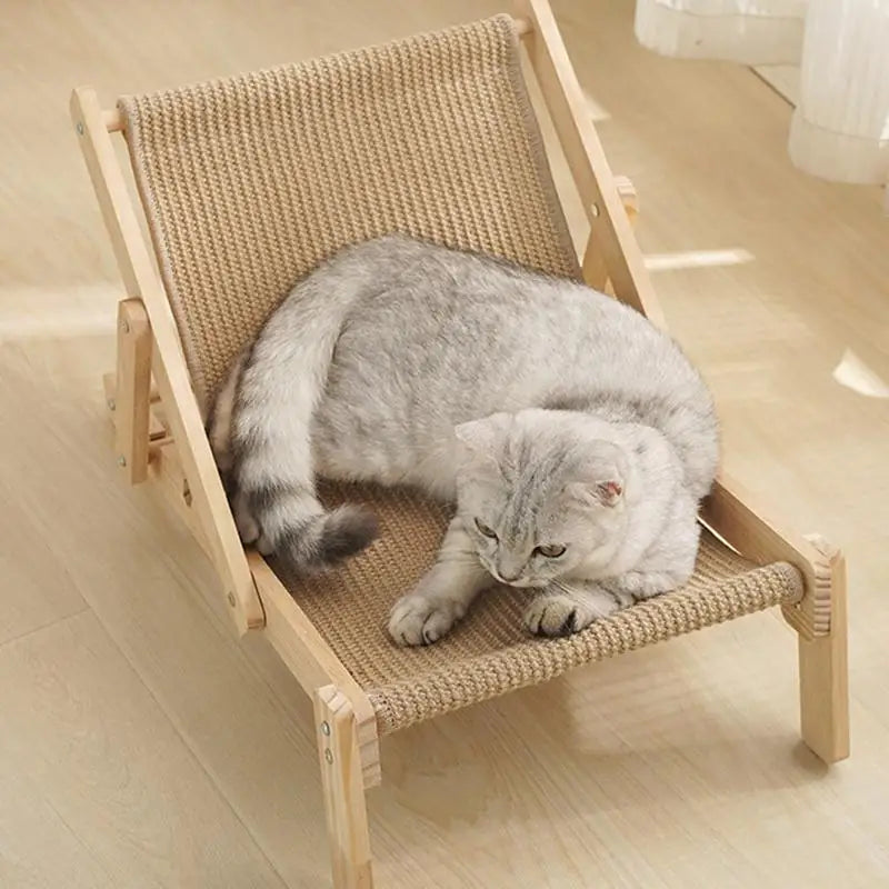 Lounge Cat Sisal Scratcher Bed