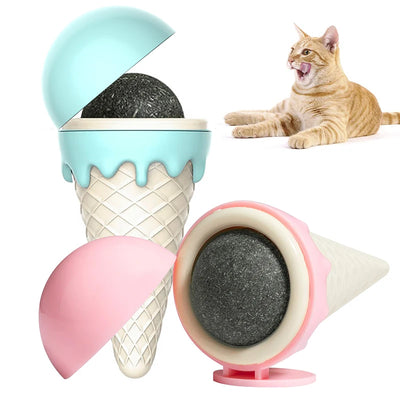 Ice Cream Cat Mint Toy