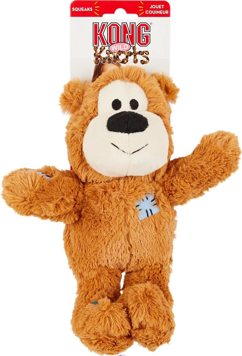 KONG Wild Knots Bear Dog Toy