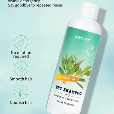 Pet Shampoo Tea Tree Oil Anti Itch Body Wash