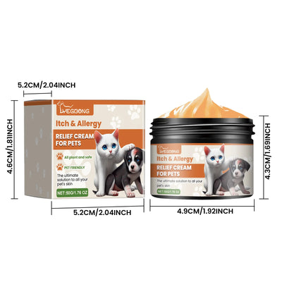 Pet Skin Care Cream Gentle Itching Relief