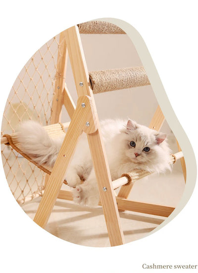 Cat Climbing Frame Space Capsule Scratching Board