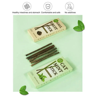 Natural Cat Stick Mint Teeth Cleaning Treating