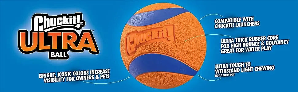 Chuckit! Ultra Tug Dog Toy,Fetch and Dog Ball Tug Toy