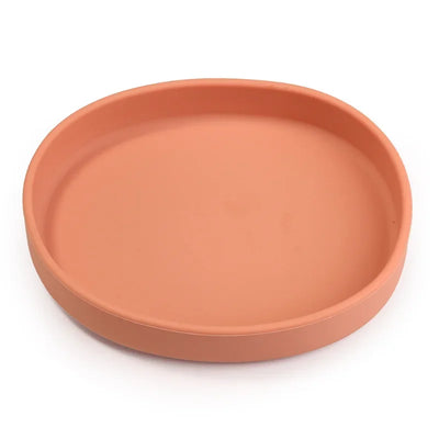 Assiette plate en silicone pour animaux de compagnie