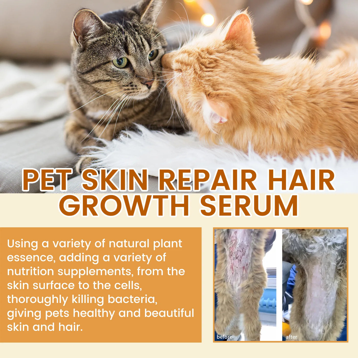 Pet Hair Regrowth Liquid Hair Loss Treatment