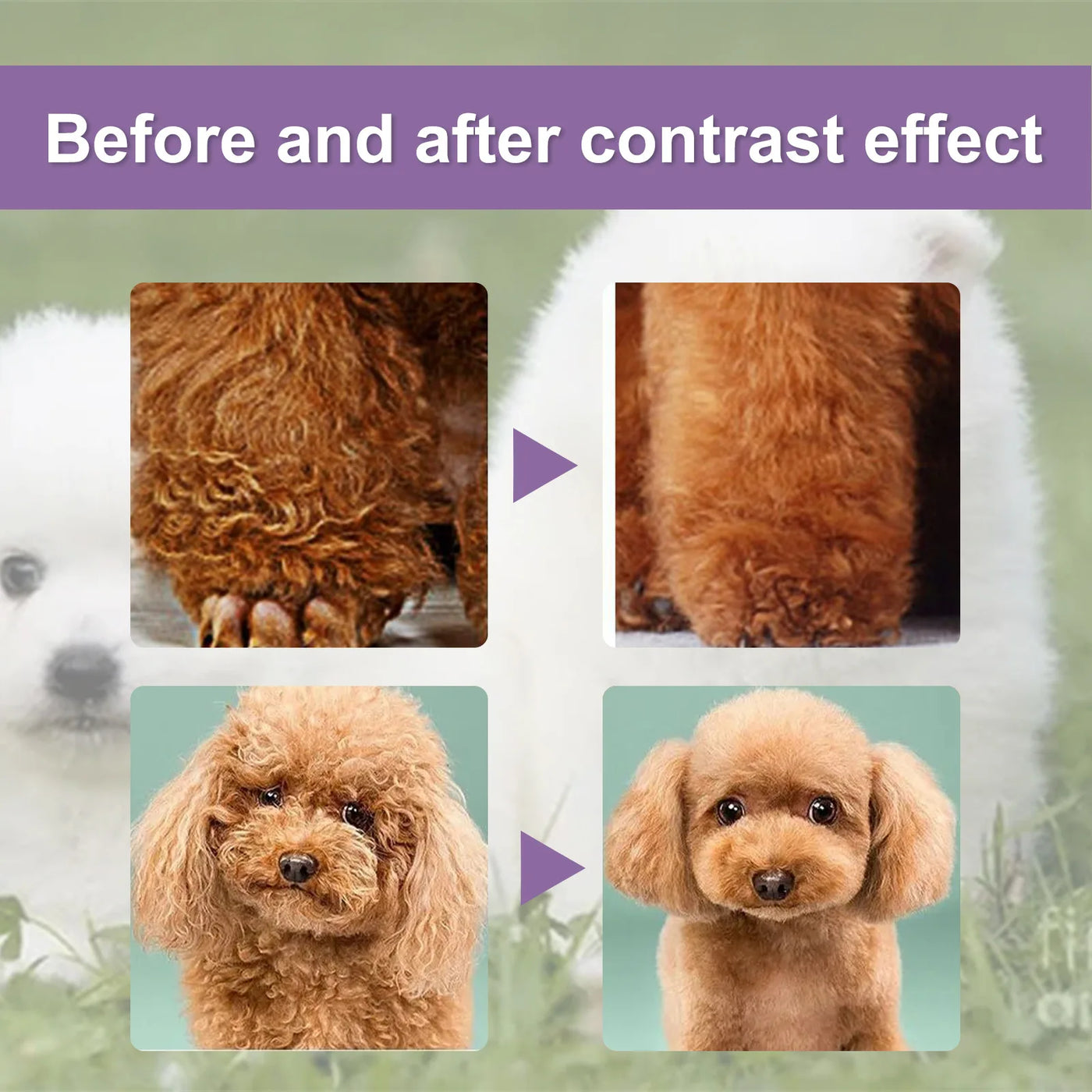 Pet Hair Conditioner Hair Softening Prevent Knots