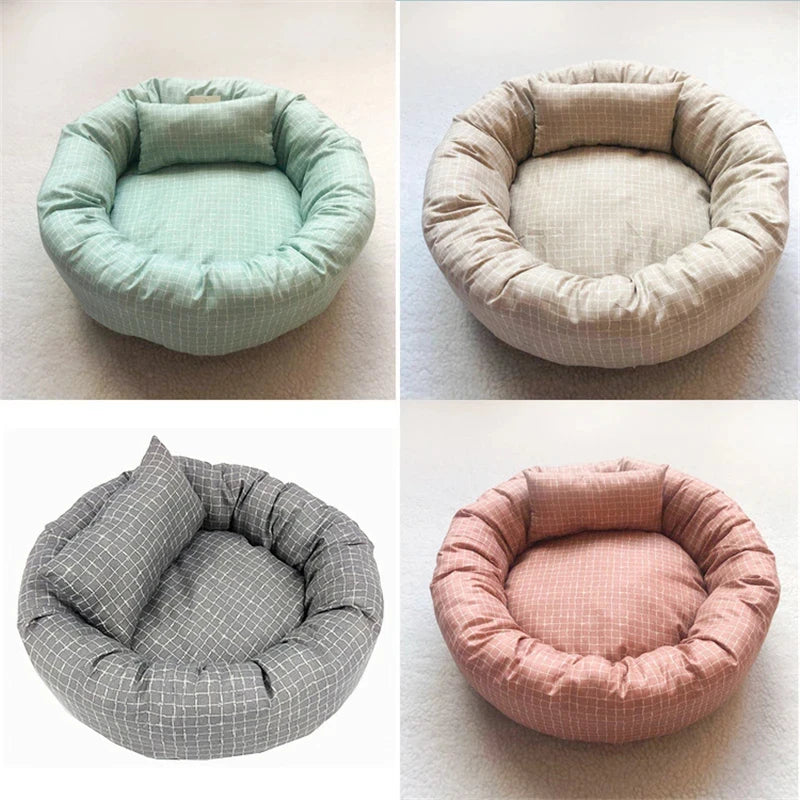 Dreamy Round Pet Bed Comfortable