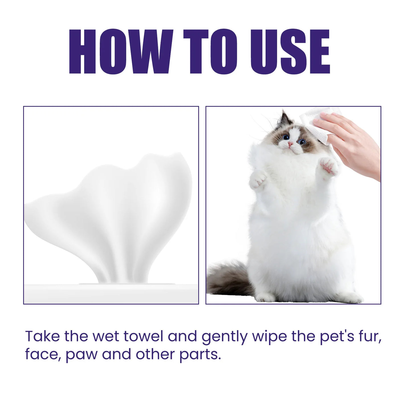 Multi Clean Pet Wet wipes Travel