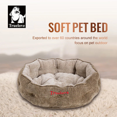 Deluxe Pet Sofa Bed Foam Sofa with Removable Washable Cover Waterproof