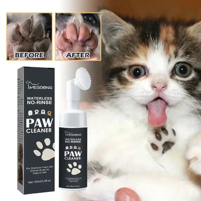 Paw Washing Foam Rinse-Free