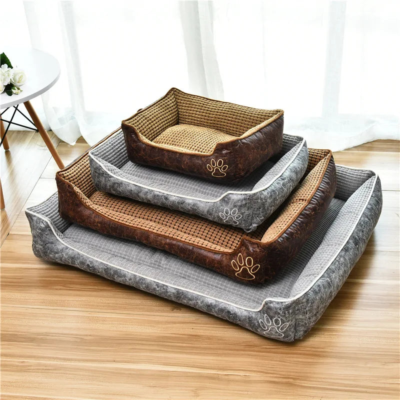 Plush Paw Pet Bed Washable