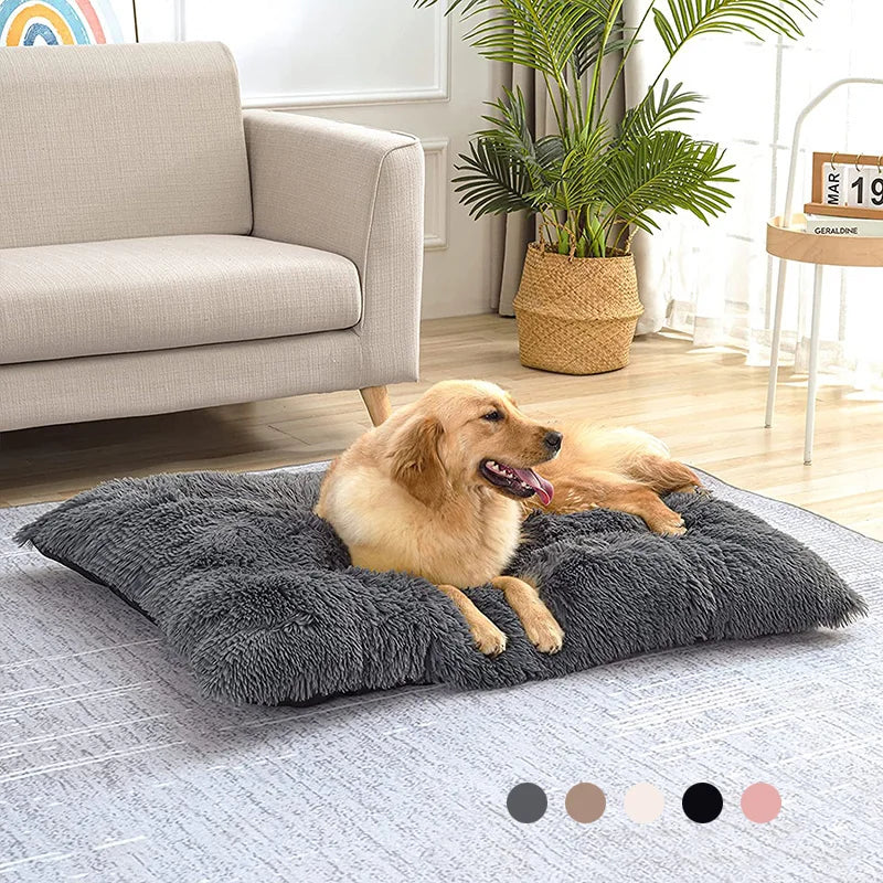 Clouds Fluffy Calming Dog Bed Washable Waterproof Anti-slip