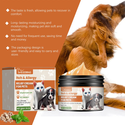 Pet Skin Care Cream Gentle Itching Relief