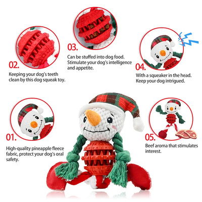 Christmas Durable Christmas Dog Chew Toy