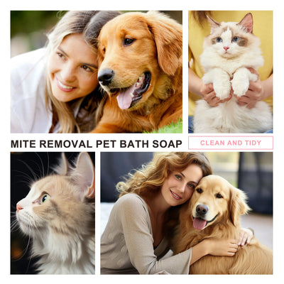 Sensitive Pet Mite Removal Softening Fur Soap