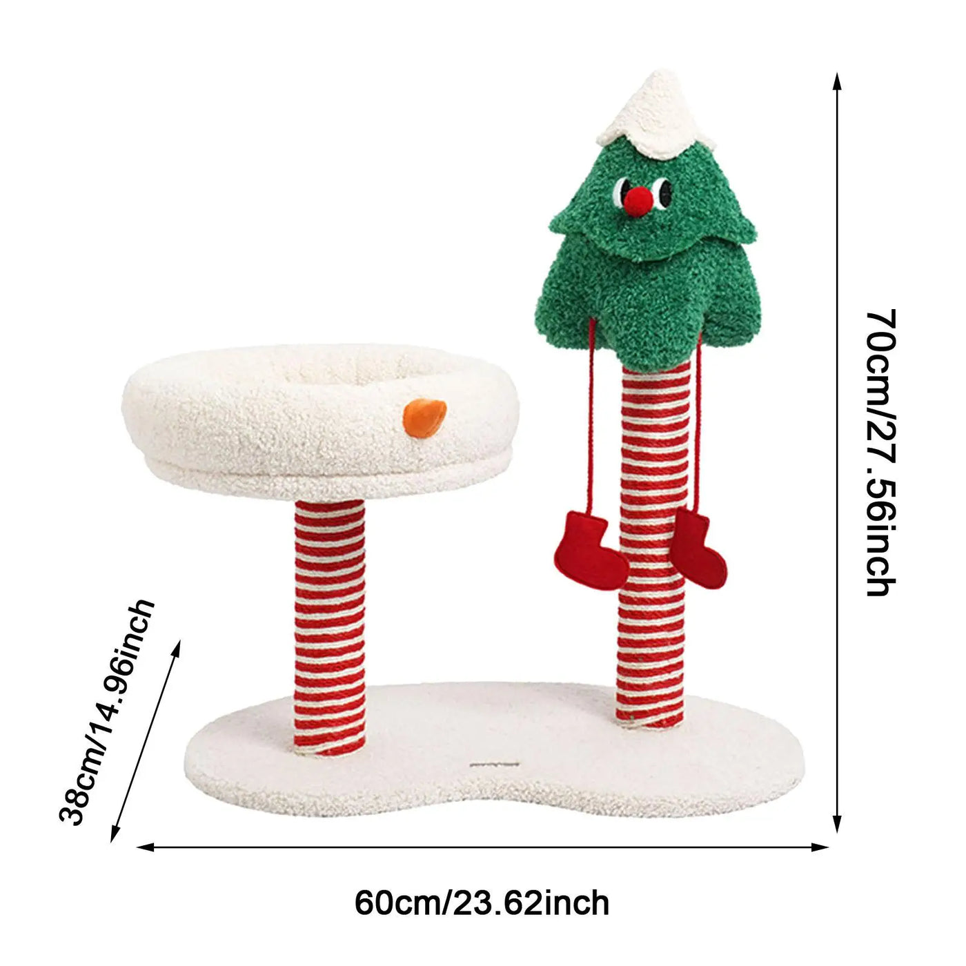 Christmas Collection Indoor Outdoor Cat Climbing & Relax Rack