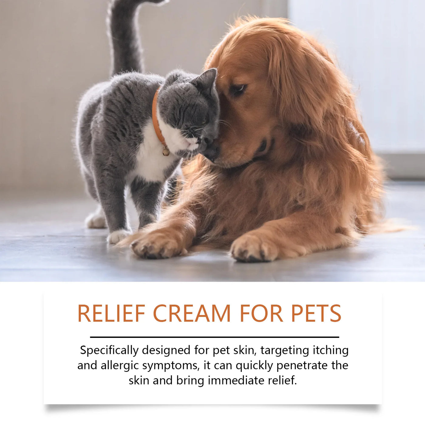 Pet Skin Care Cream Gentle Itching Relief