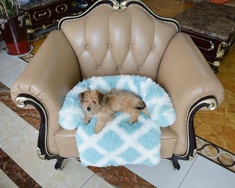 Comfy Designo Pet Bed Blanket Couches Floor Protector