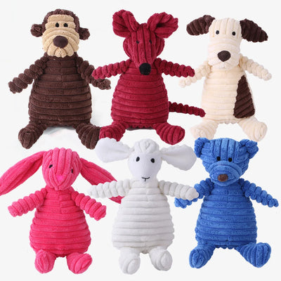 Pet Dogs Plush Animal Chewing Toy