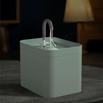 Fontaine à eau ultra silencieuse avec filtre automatique intelligent pour animaux de compagnie