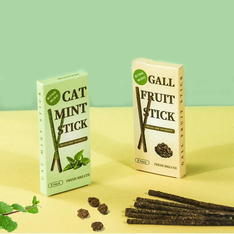 Natural Cat Stick Mint Teeth Cleaning Treating