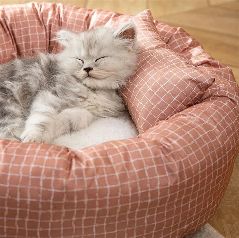 Dreamy Round Pet Bed Comfortable