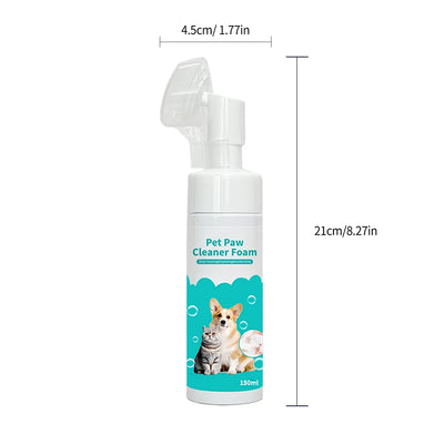 No Rinse Sensitive Paw Cleaning Foam