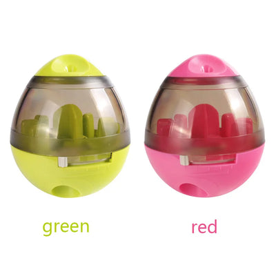 Interactive Pet Toy Increases IQ Treat Ball Food Dispenser