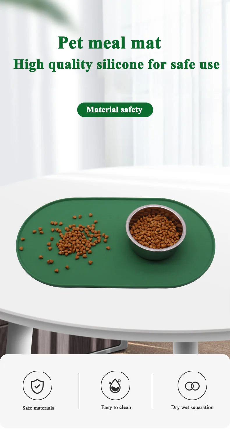 Pet Silicone Placemat Multi Color