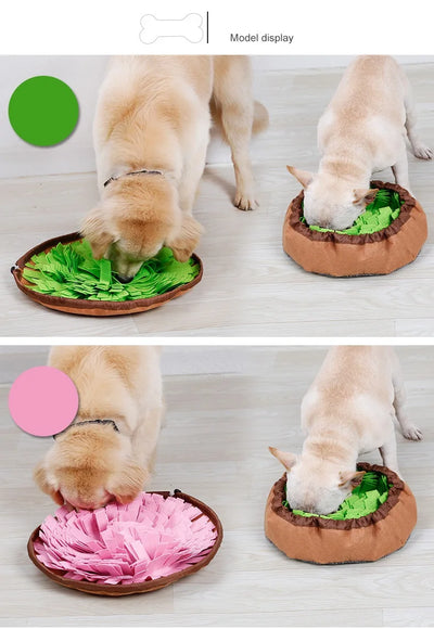 Pet Dog Snuffle Mat Nose Smell Training