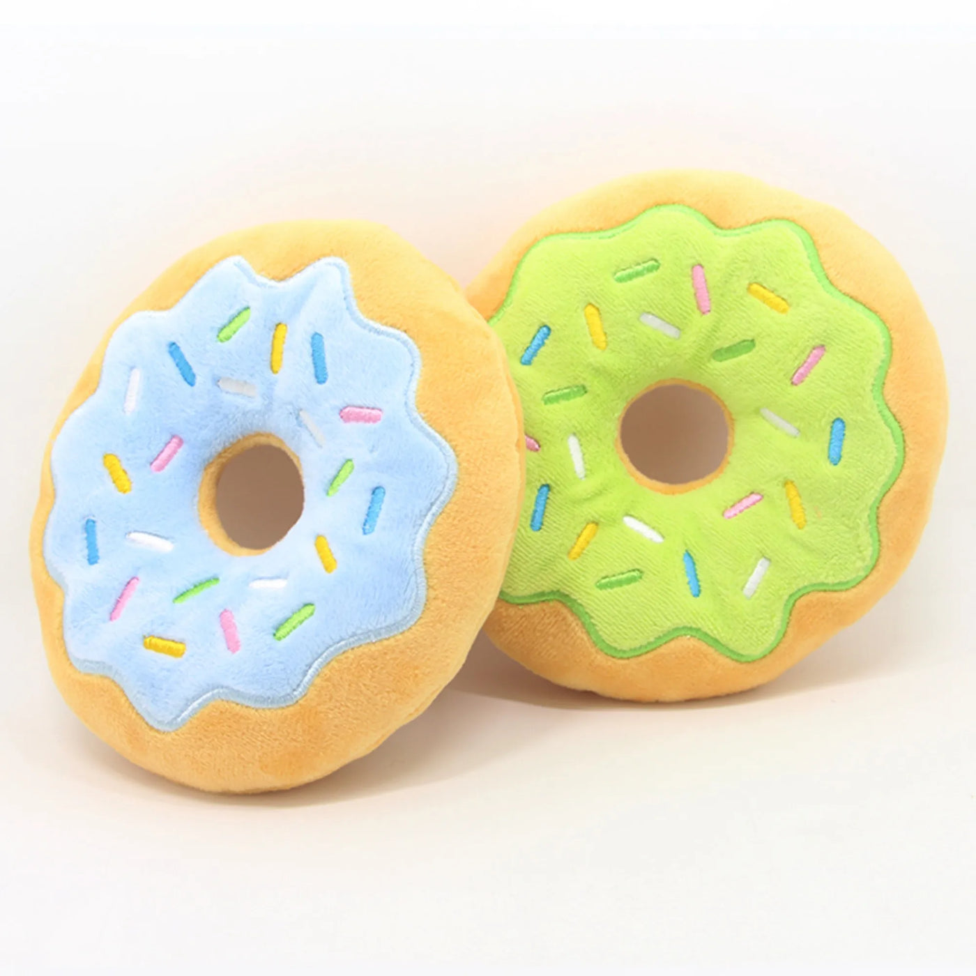 Donut Plush Soundmaking Dog Toy