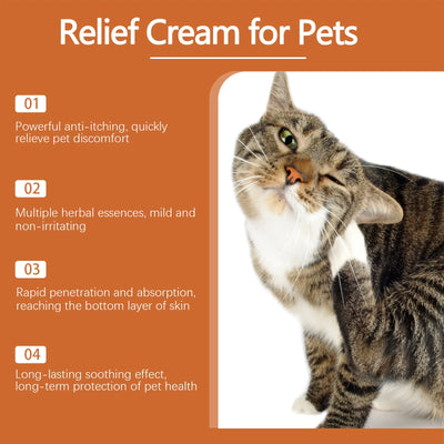 Pet Skin Care Cream Gentle Itching Relief