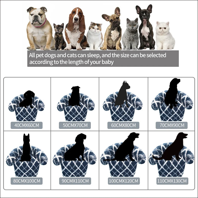 Designo Comfy Pet Sofa Mat Bed Blanket