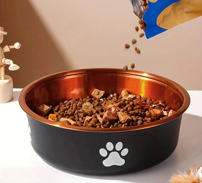 Classic Anti-Slip Stainless Steel Dog Bowls