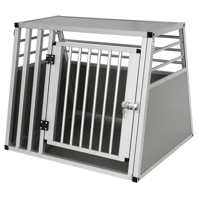 XL Aluminum Breathable Pets Cage Car