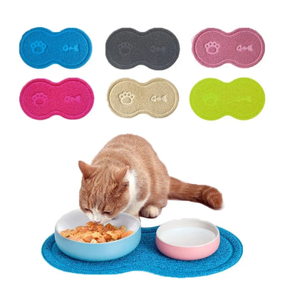 Pet Feeding Mat Pad Solid