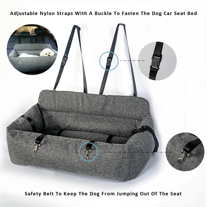 XL Safe Comfort Carry Dog Car Sofa