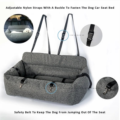 Canapé de voiture XL Safe Comfort Carry pour chien