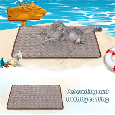 Tapis de couchage rafraîchissant pour animaux de compagnie