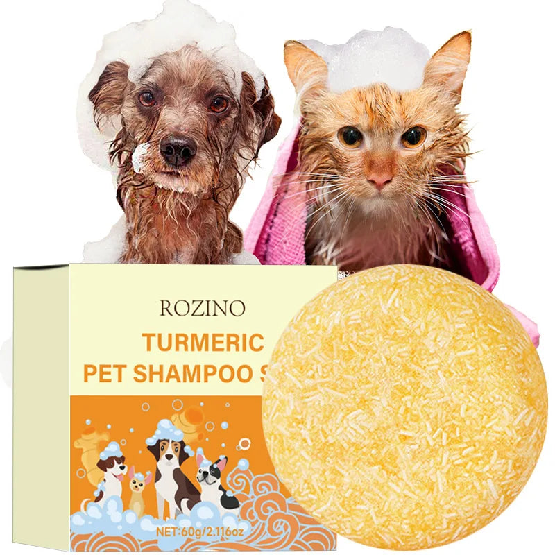 Pet Turmeric Soap Deep Cleaning